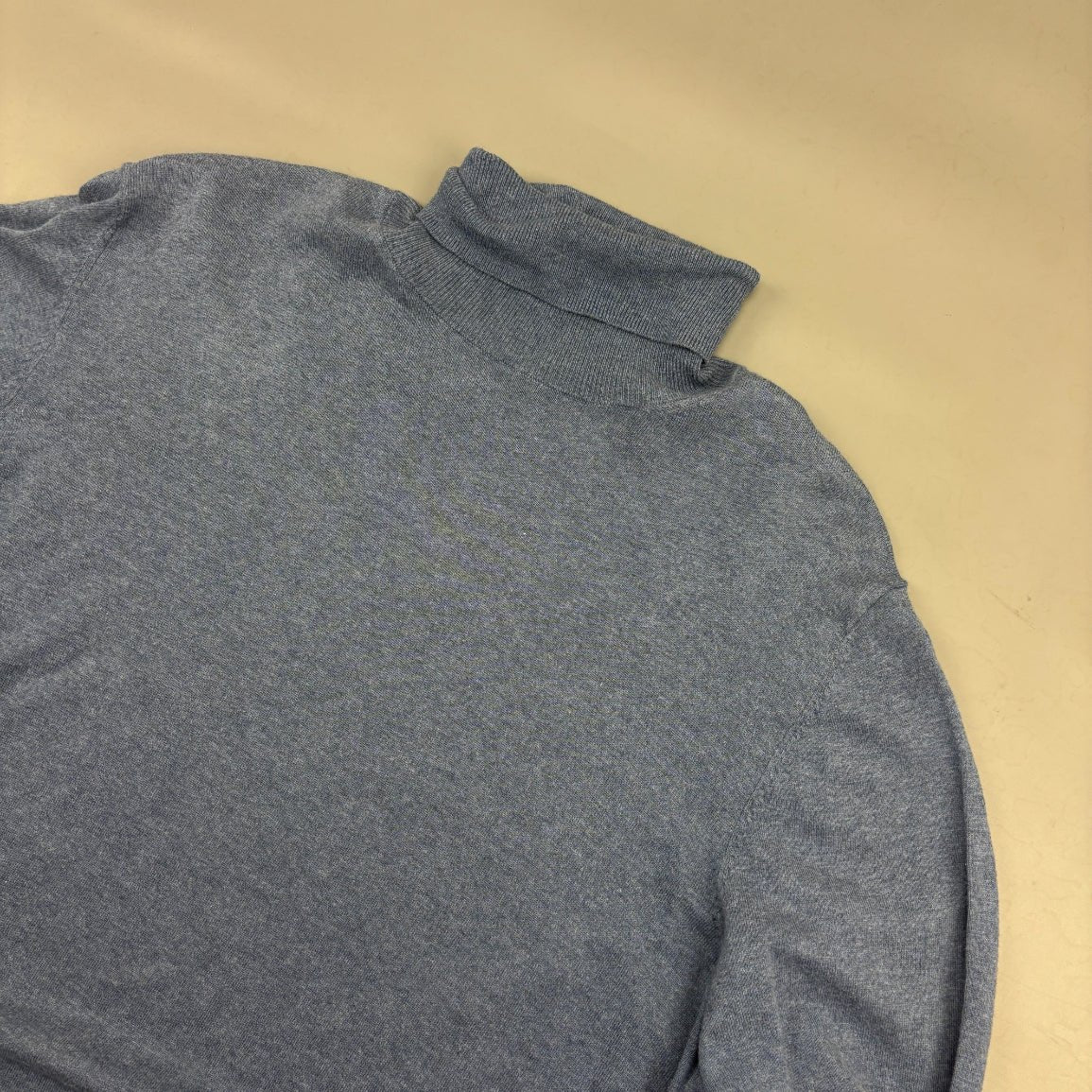Blue Massimo Dutti Turtleneck - Men XL - Very Good - Revaleur