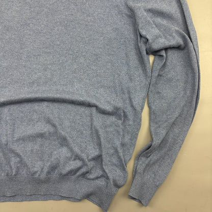 Blue Massimo Dutti Turtleneck - Men XL - Very Good - Revaleur