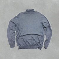 Blue Massimo Dutti Turtleneck - Men XL - Very Good - Revaleur
