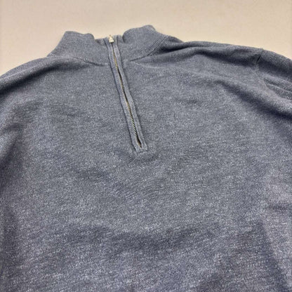 Blue Profuomo Half Zip - Men XL - Very Good - Revaleur