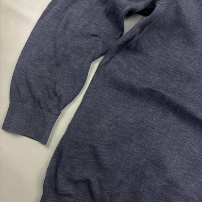 Blue Profuomo Half Zip - Men XL - Very Good - Revaleur
