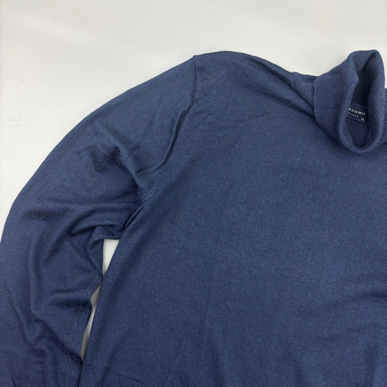 Blue Profuomo Turtleneck - Men XL - New - Revaleur