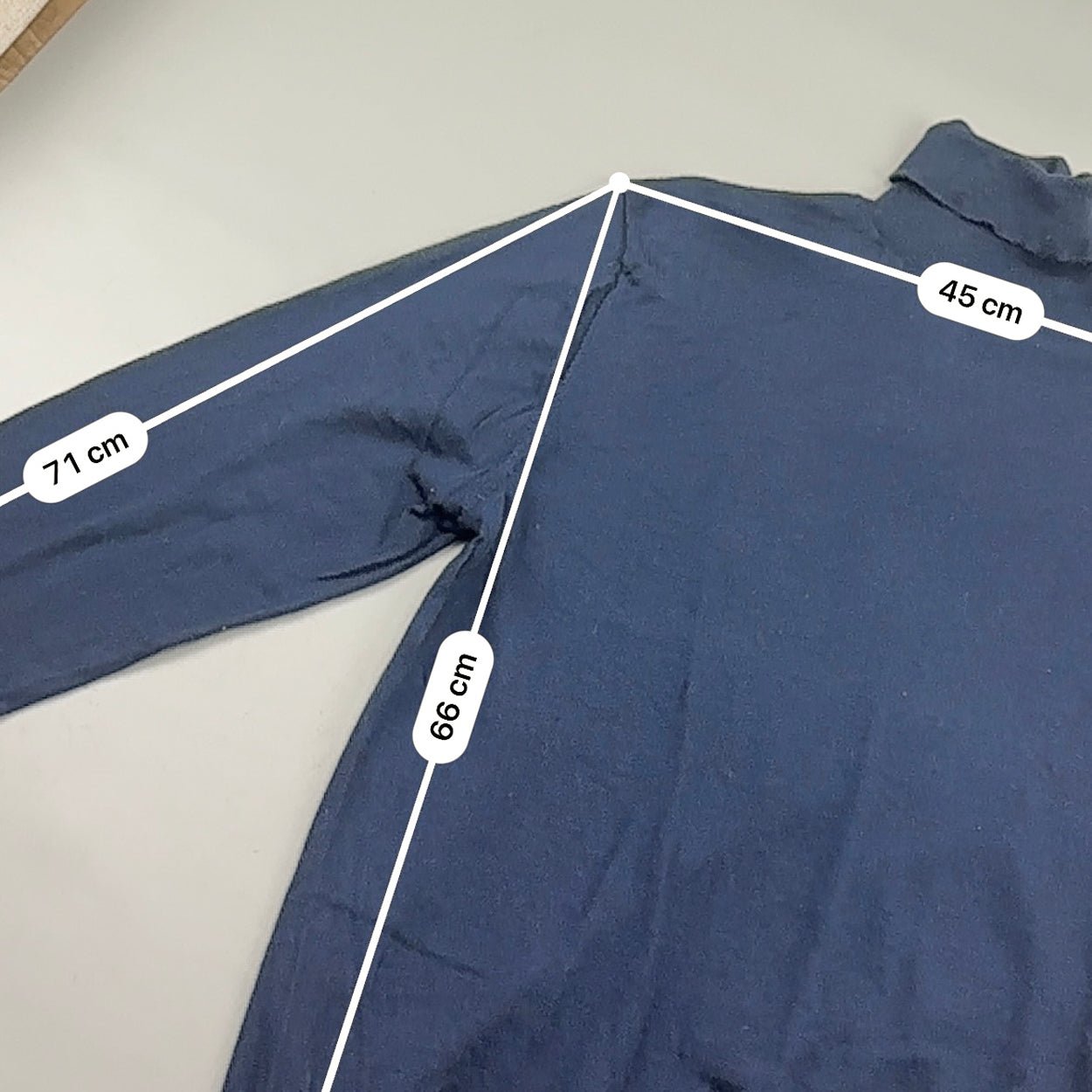Blue Profuomo Turtleneck - Men XL - New - Revaleur