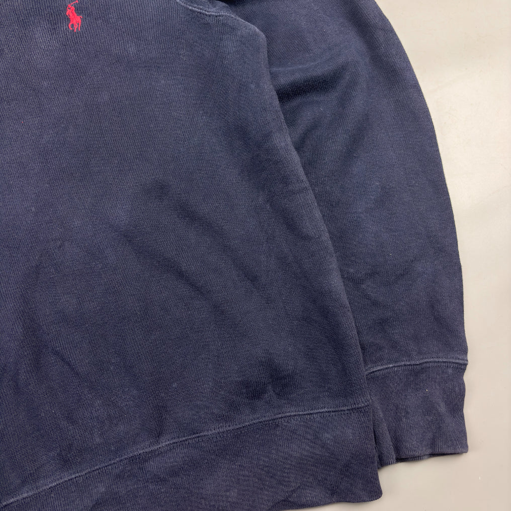 Blue Ralph Lauren Buttoned Sweater - M - Very Good - Revaleur