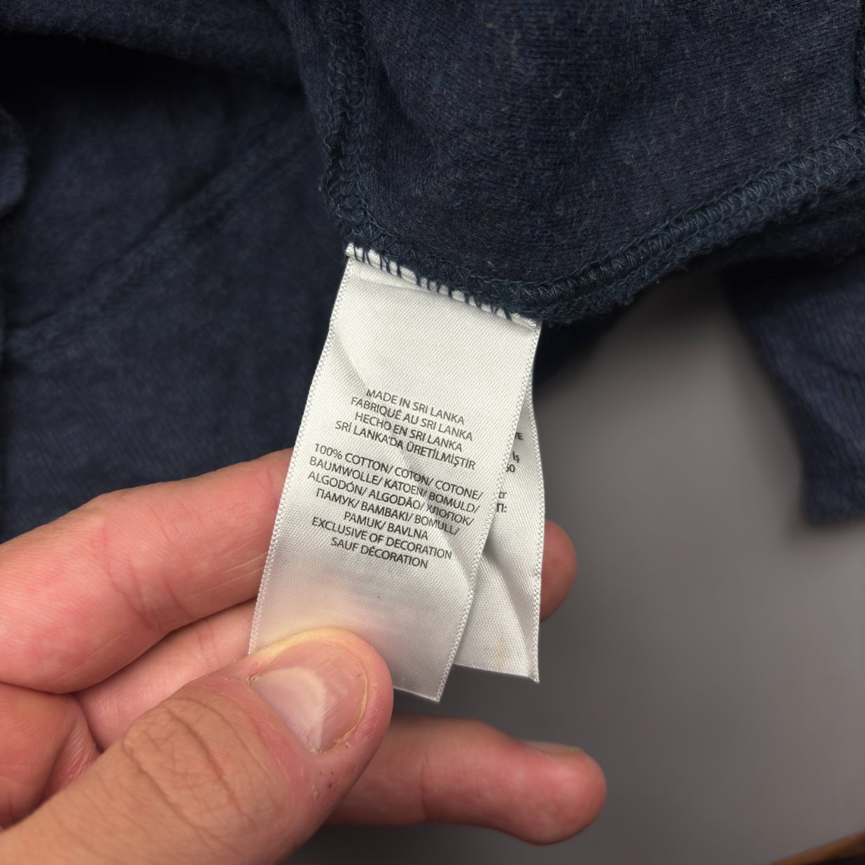 Blue Ralph Lauren Buttoned Sweater - M - Very Good - Revaleur