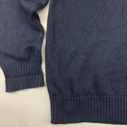 Blue Ralph Lauren Buttoned Sweater - Men XL - Very Good - Revaleur