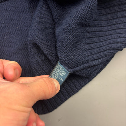 Blue Ralph Lauren Buttoned Sweater - Men XL - Very Good - Revaleur