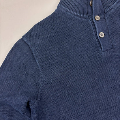 Blue Ralph Lauren Buttoned Sweater - Men XL - Very Good - Revaleur