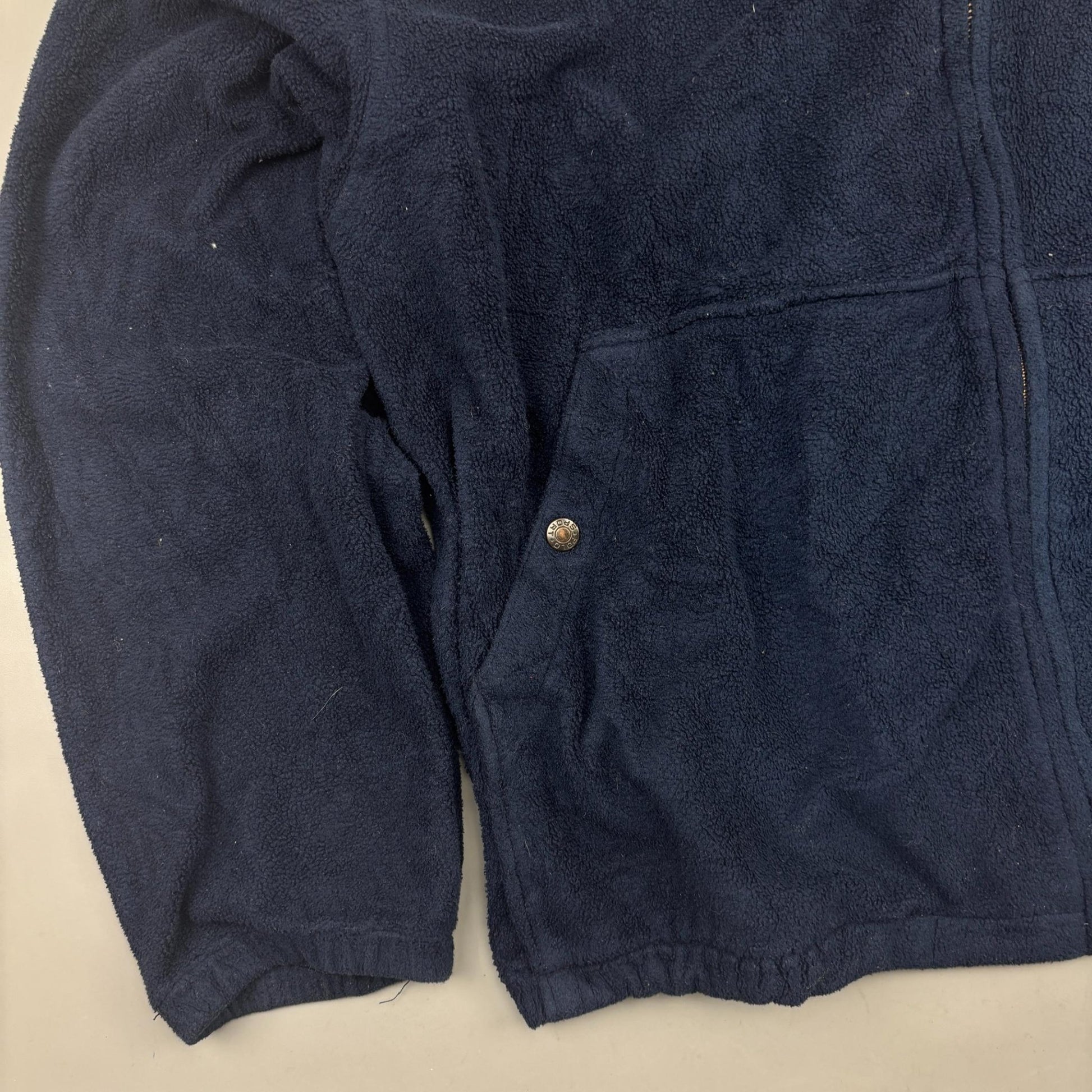 Blue Ralph Lauren Fleece Jacket - Men L - Very Good - Revaleur