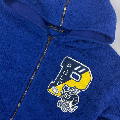 Blue Ralph Lauren Fleece Jacket - Men XL - Very Good - Revaleur