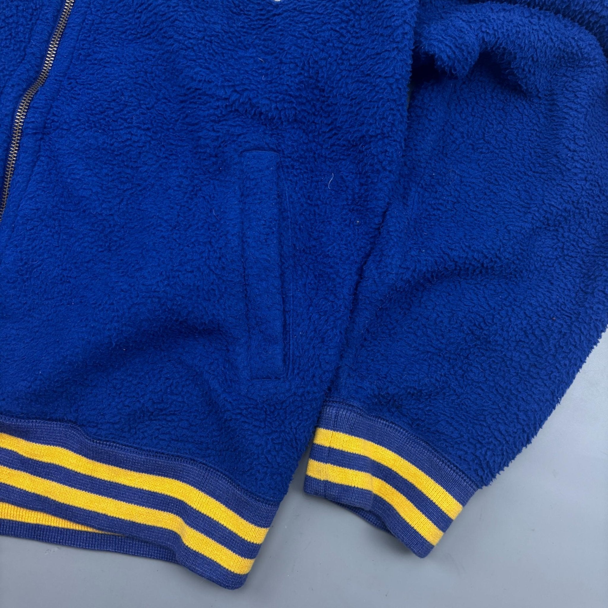 Blue Ralph Lauren Fleece Jacket - Men XL - Very Good - Revaleur