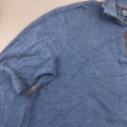 Blue Ralph Lauren Half Zip - Men M - Very Good - Revaleur