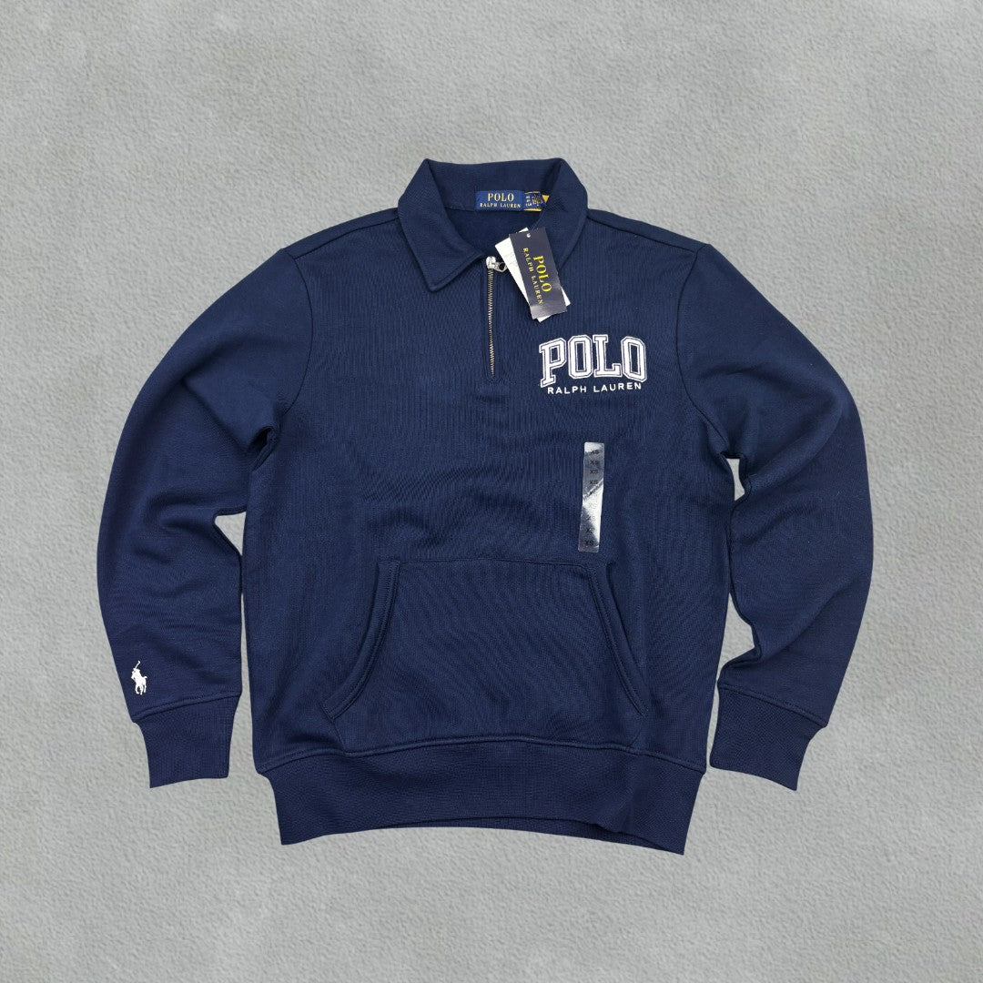 Blue Ralph Lauren Half Zip - Men S - New With Tags - Revaleur