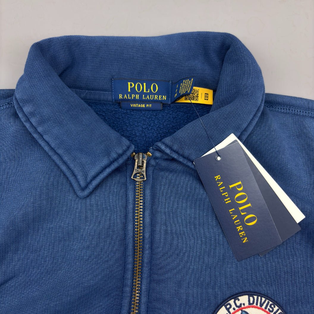 Blue Ralph Lauren Half Zip - Men S - New With Tags - Revaleur