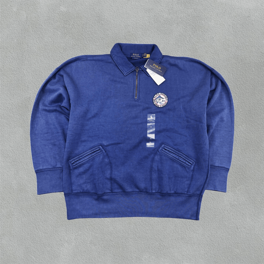 Blue Ralph Lauren Half Zip - Men XL - New With Tags - Revaleur