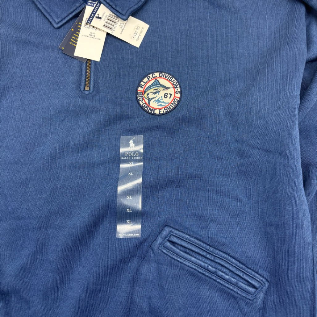 Blue Ralph Lauren Half Zip - Men XL - New With Tags - Revaleur