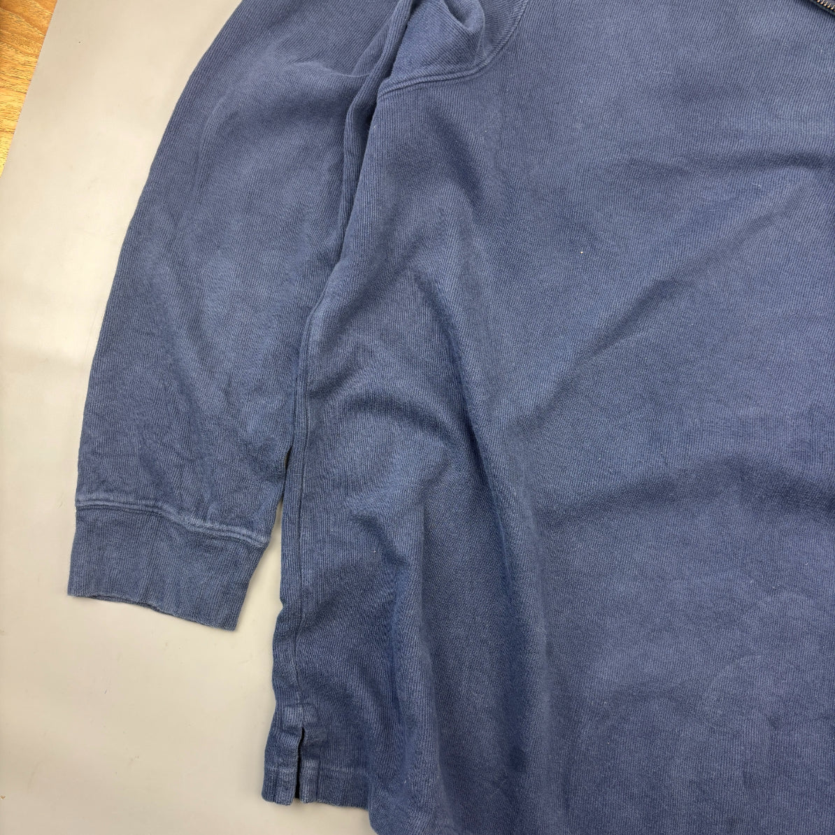 Blue Ralph Lauren Half Zip - Men XXL - Very Good - Revaleur