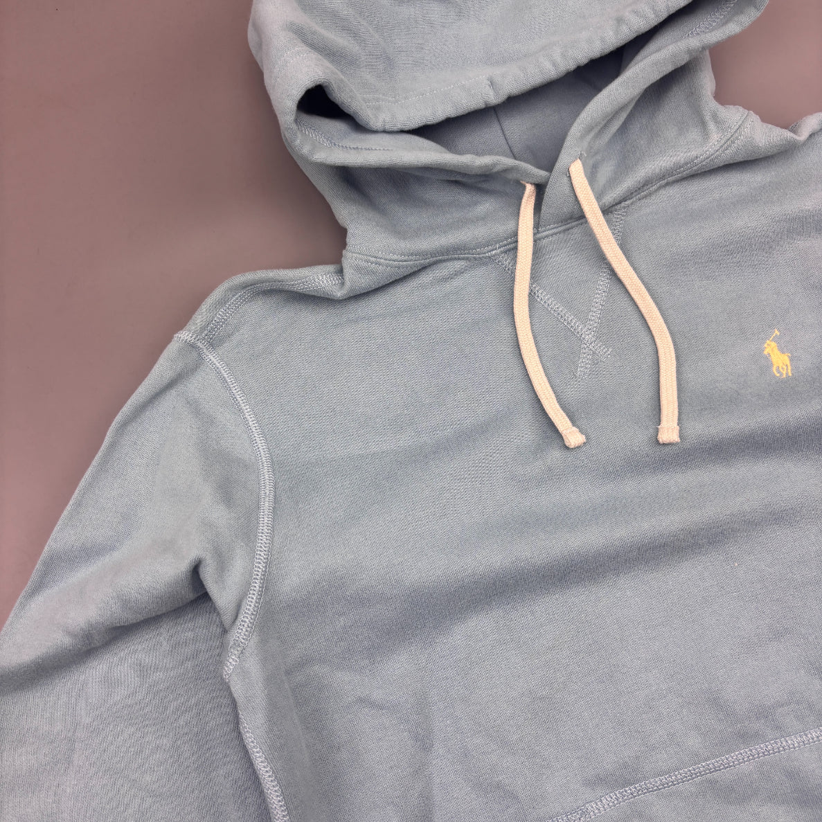 Blue Ralph Lauren Hoodie - Men S - Revaleur