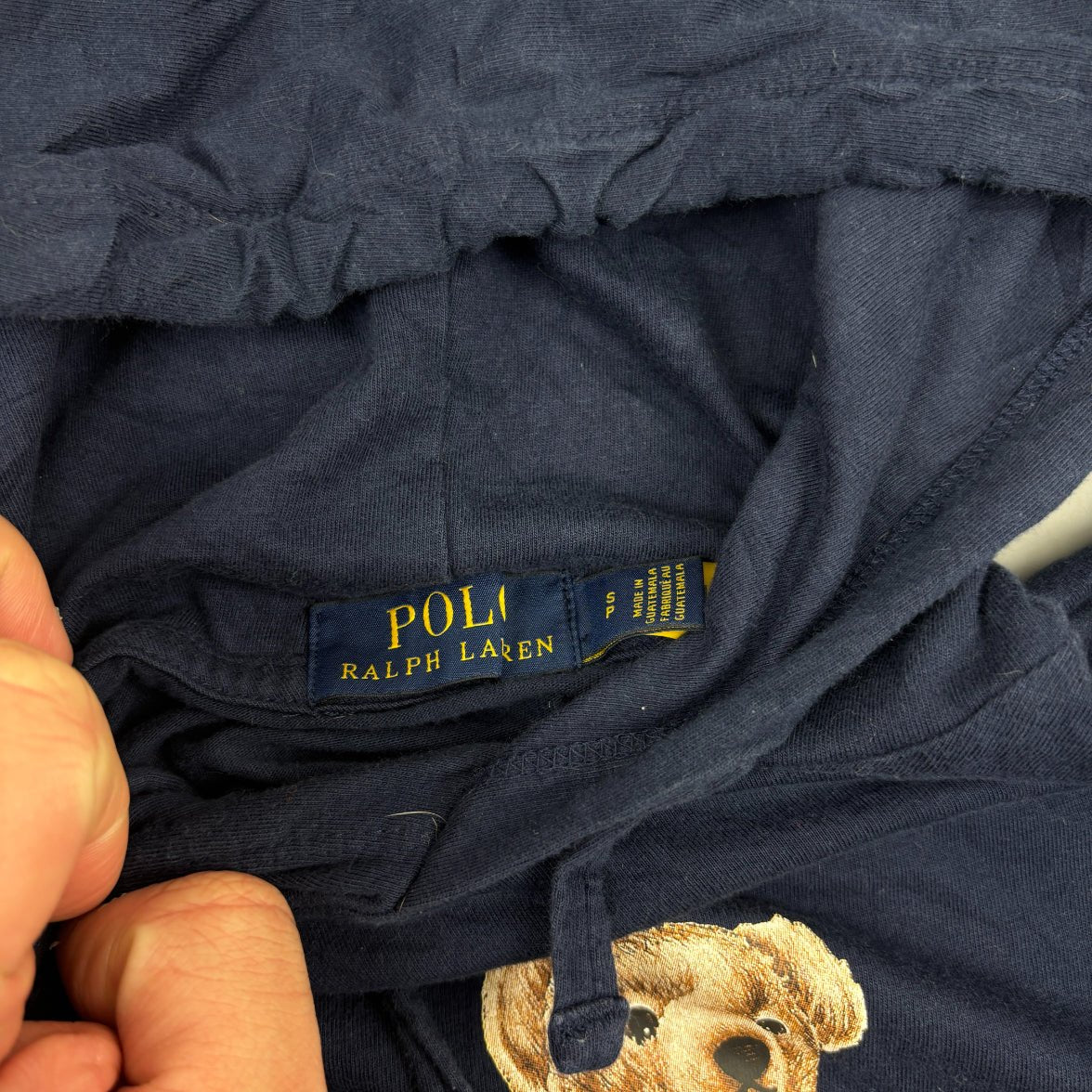 Blue Ralph Lauren Hoodie - Men S - Very Good - Revaleur