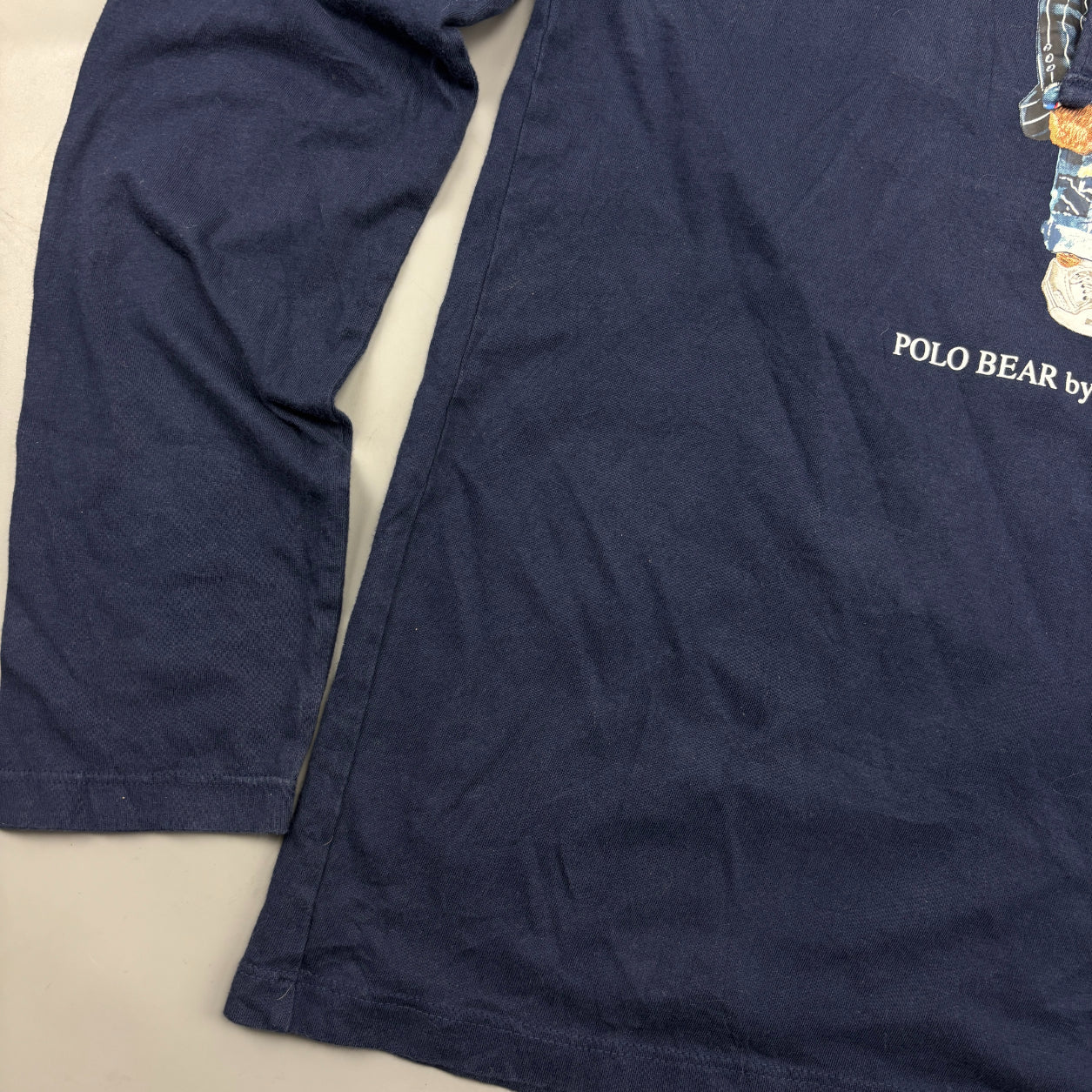 Blue Ralph Lauren Hoodie - Men S - Very Good - Revaleur