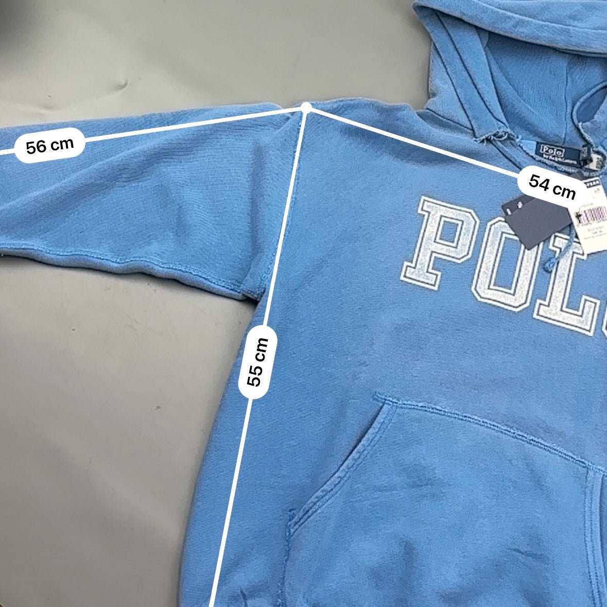 Blue Ralph Lauren Hoodie - Women XS - New With Tags - Revaleur