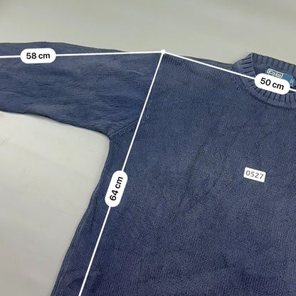 Blue Ralph Lauren Knitted Sweater - M - Very Good - Revaleur