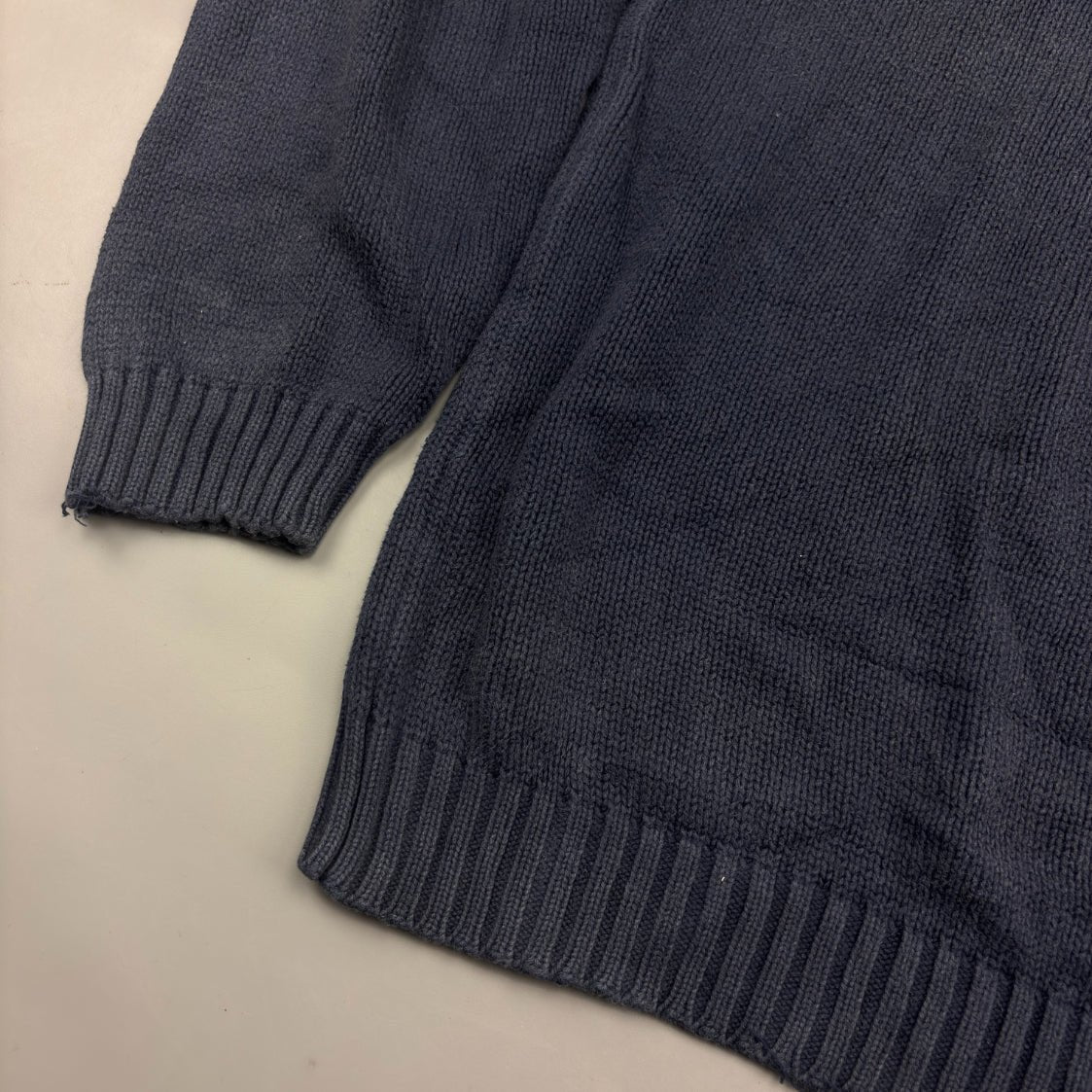 Blue Ralph Lauren Knitted Sweater - M - Very Good - Revaleur