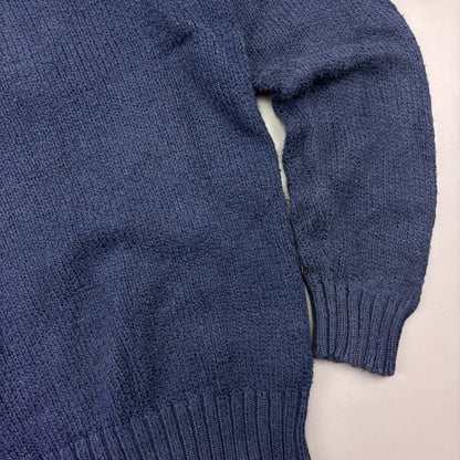 Blue Ralph Lauren Knitted Sweater - Men L - Very Good - Revaleur
