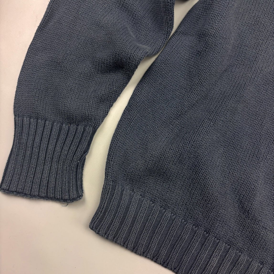 Blue Ralph Lauren Knitted Sweater - Men L - Very Good - Revaleur