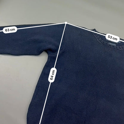 Blue Ralph Lauren Knitted Sweater - Men L - Very Good - Revaleur