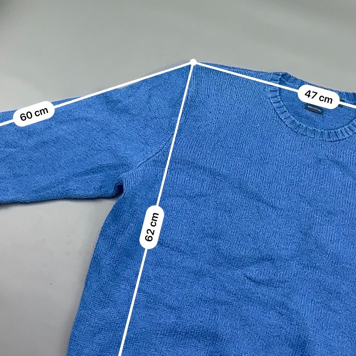 Blue Ralph Lauren Knitted Sweater - Men XL - Very Good - Revaleur