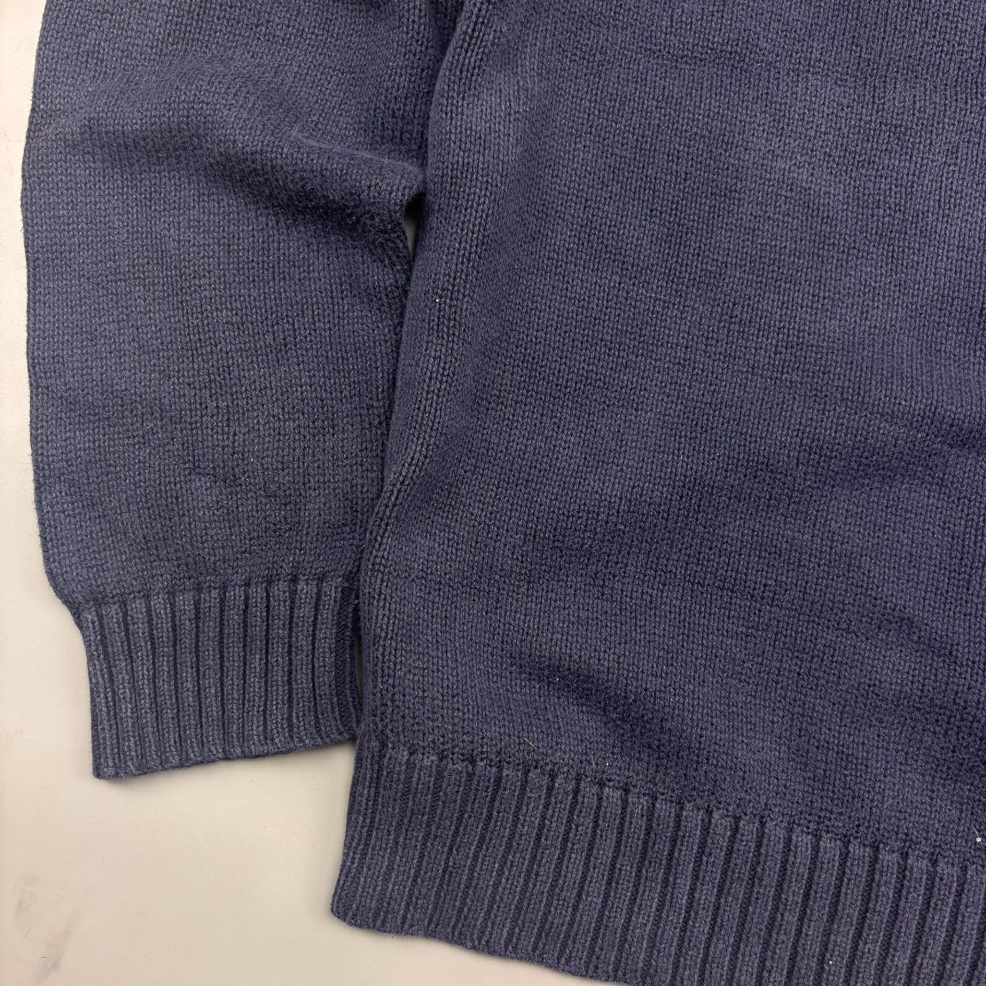 Blue Ralph Lauren Knitted Sweater - Men XL - Very Good - Revaleur