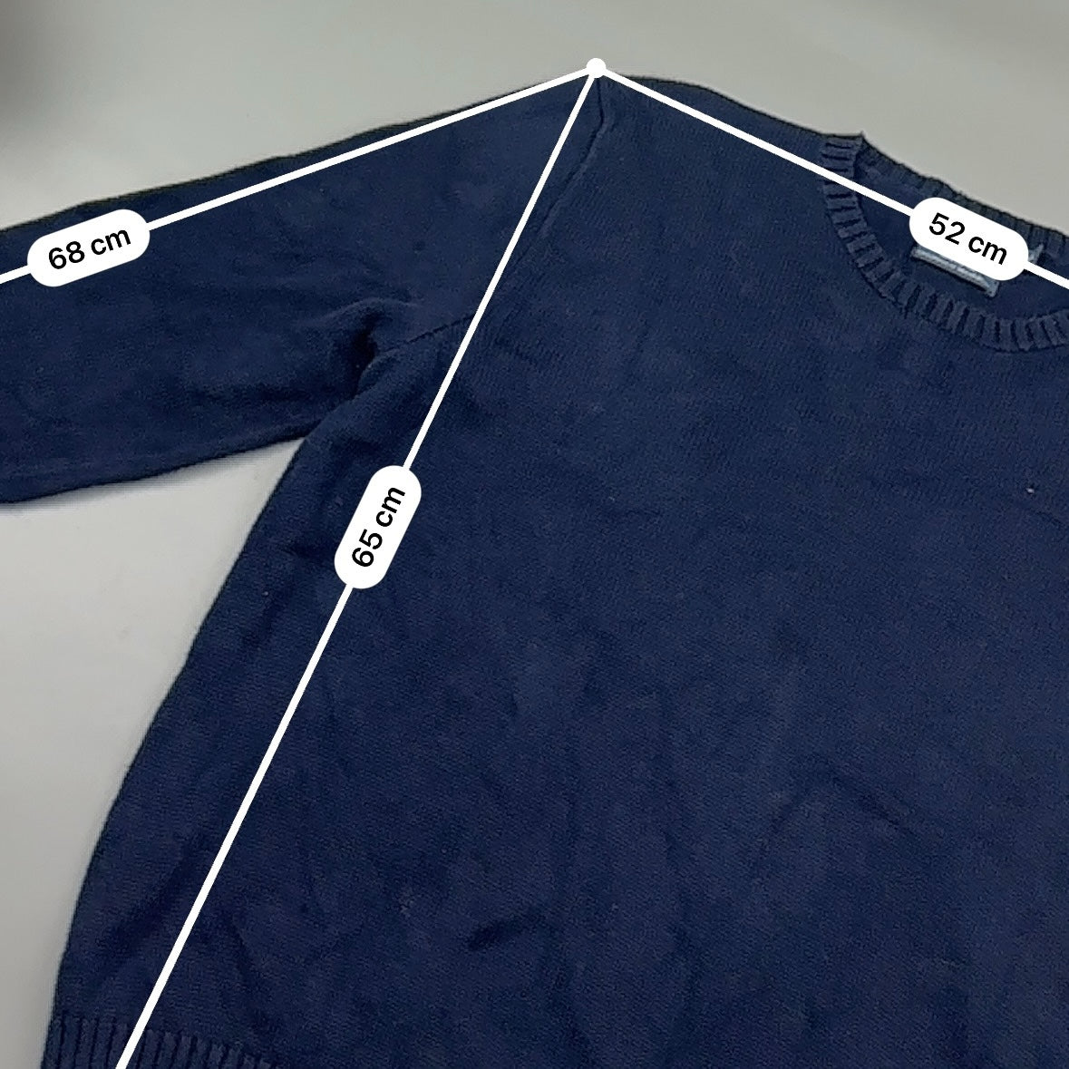 Blue Ralph Lauren Knitted Sweater - Men XXL - Very Good - Revaleur