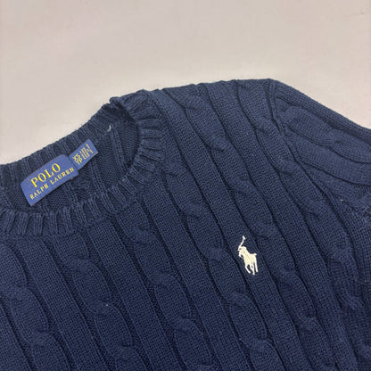 Blue Ralph Lauren Knitted Sweater - Women XS - Very Good - Revaleur