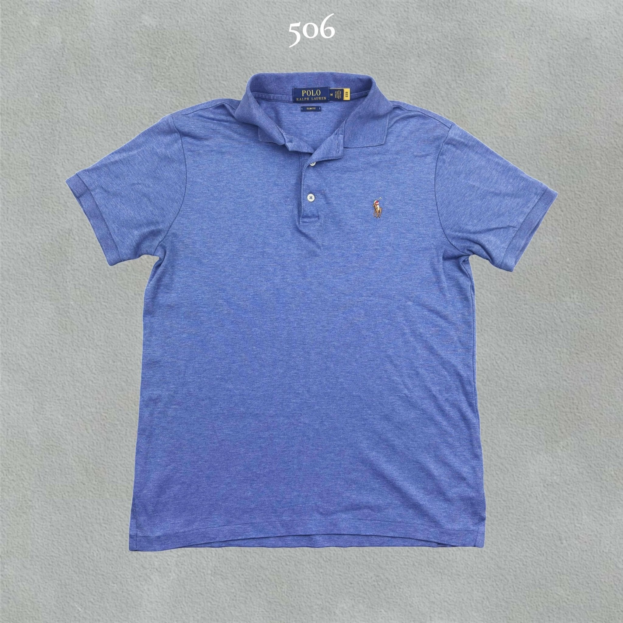 Blue Ralph Lauren Polo Shirt - M - Very Good - Revaleur