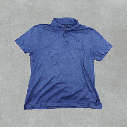 Blue Ralph Lauren Polo Shirt - Men L - Very Good - Revaleur