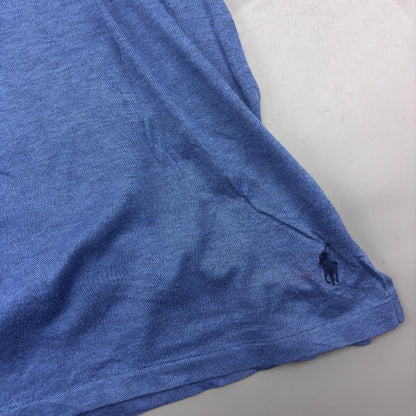 Blue Ralph Lauren Polo Shirt - Men L - Very Good - Revaleur