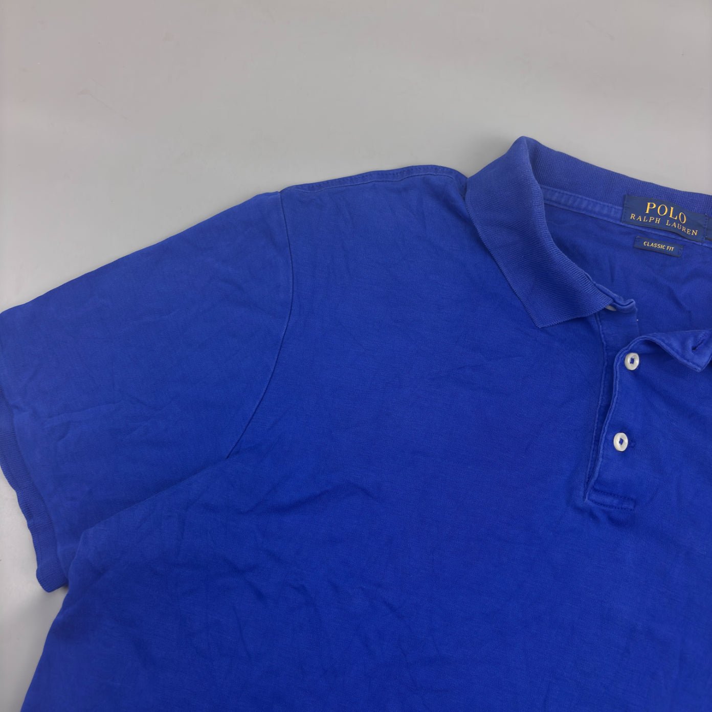 Blue Ralph Lauren Polo Shirt - Men L - Very Good - Revaleur