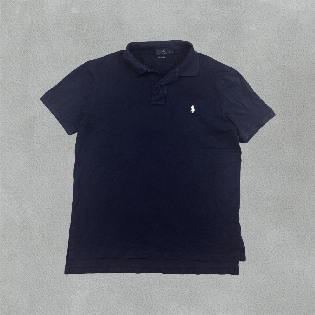 Blue Ralph Lauren Polo Shirt - Men M - Very Good - Revaleur