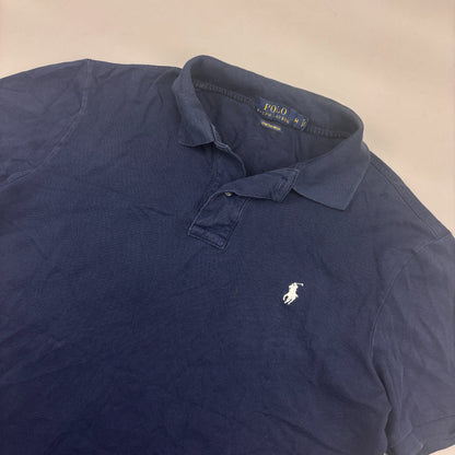 Blue Ralph Lauren Polo Shirt - Men M - Very Good - Revaleur