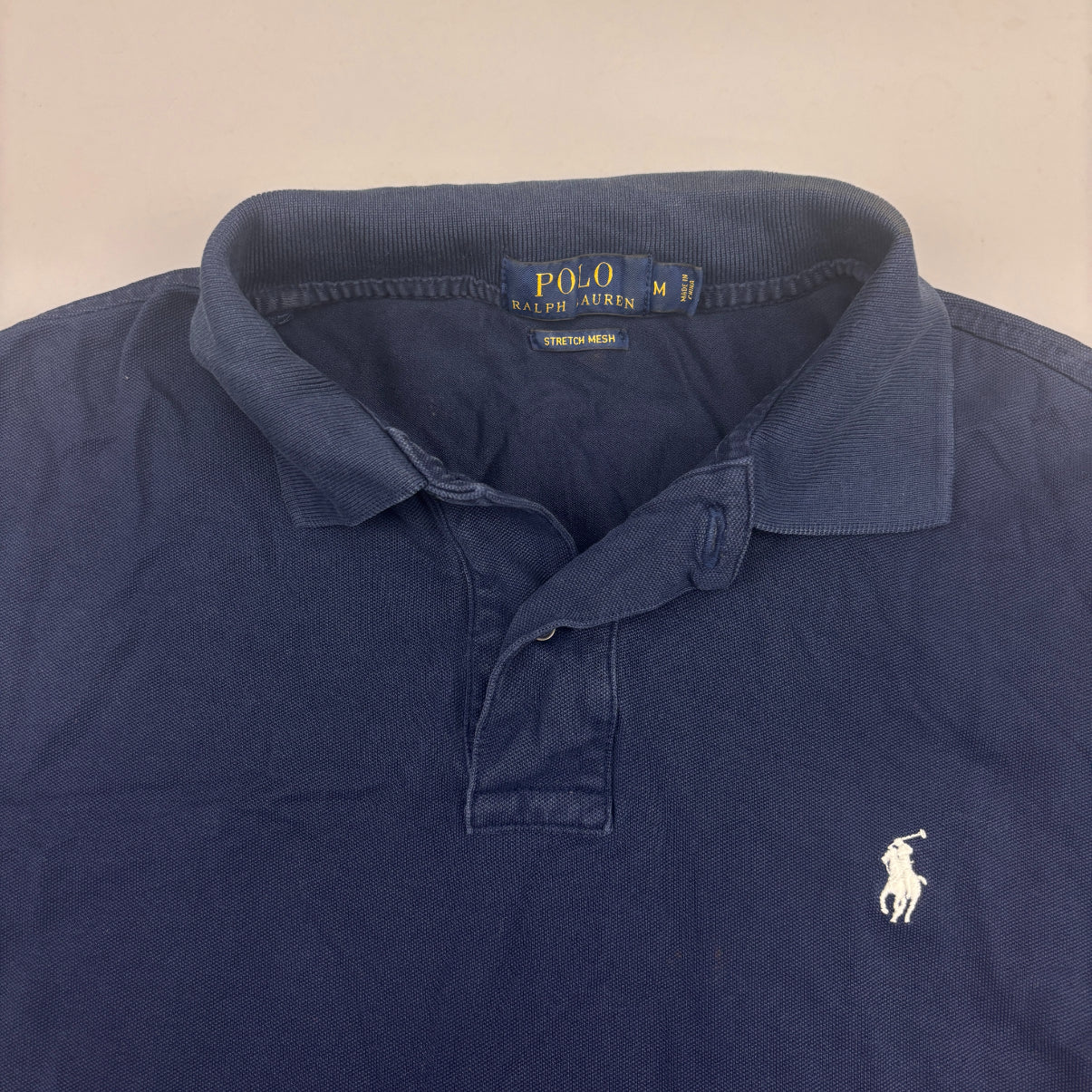 Blue Ralph Lauren Polo Shirt - Men M - Very Good - Revaleur