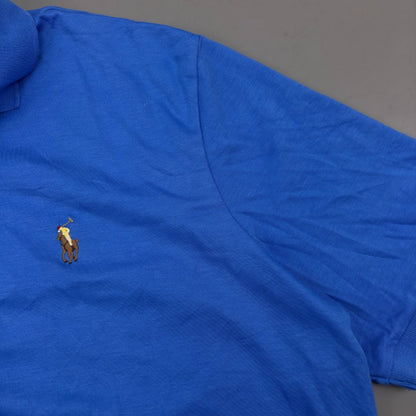 Blue Ralph Lauren Polo Shirt - Men M - Very Good - Revaleur