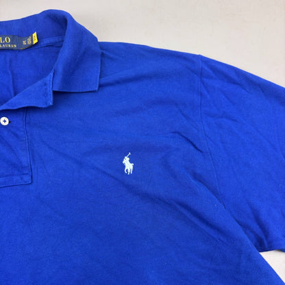 Blue Ralph Lauren Polo Shirt - Men XL - Very Good - Revaleur