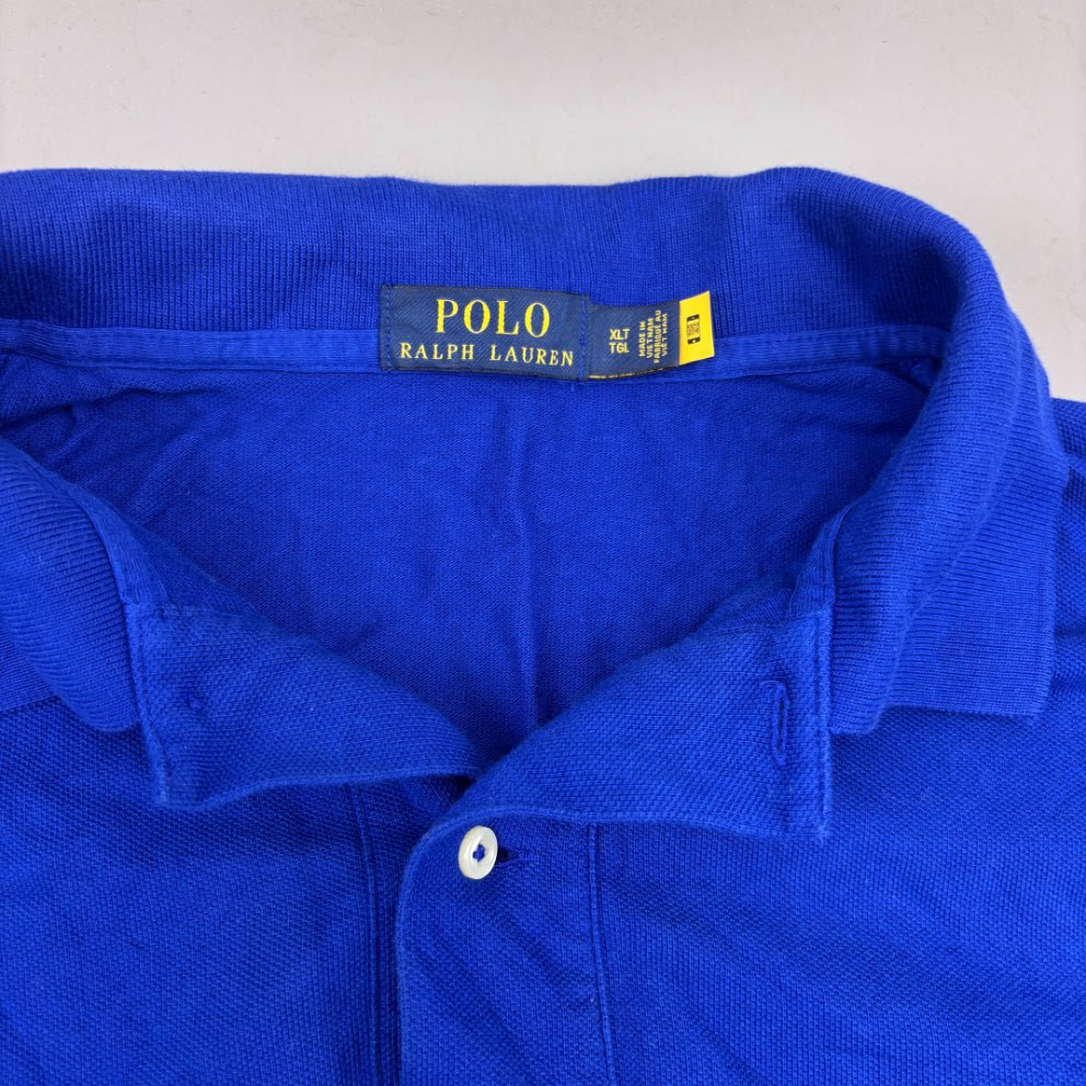 Blue Ralph Lauren Polo Shirt - Men XL - Very Good - Revaleur