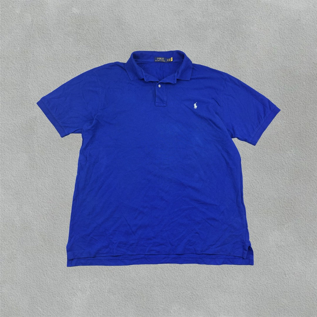 Blue Ralph Lauren Polo Shirt - Men XL - Very Good - Revaleur