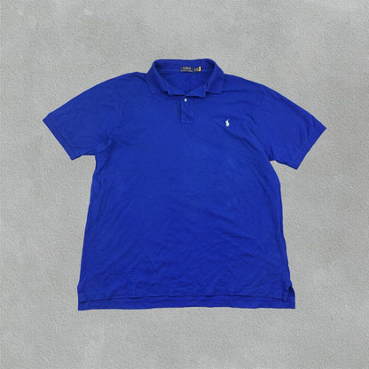 Blue Ralph Lauren Polo Shirt - Men XL - Very Good - Revaleur