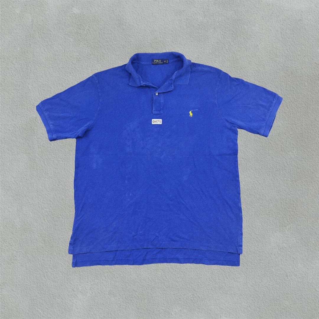 Blue Ralph Lauren Polo Shirt - Men XL - Very Good - Revaleur