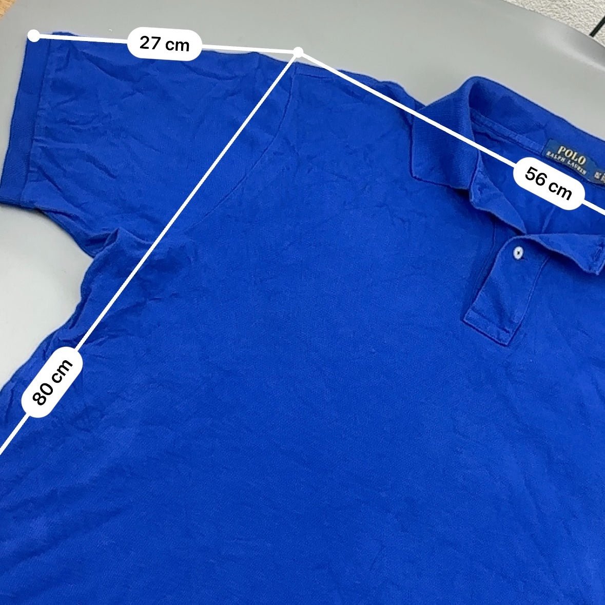 Blue Ralph Lauren Polo Shirt - Men XL - Very Good - Revaleur