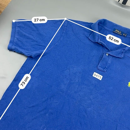 Blue Ralph Lauren Polo Shirt - Men XL - Very Good - Revaleur