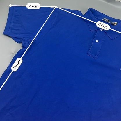 Blue Ralph Lauren Polo Shirt - Men XL - Very Good - Revaleur